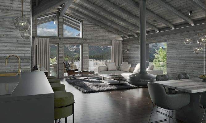 VISUALISIERUNG WOHNBEREICH