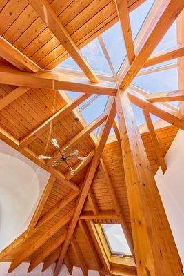 Studio mit Lichtkuppel