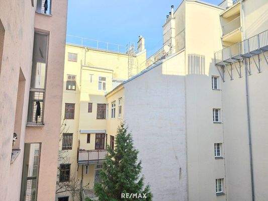 Blick aus der Küche