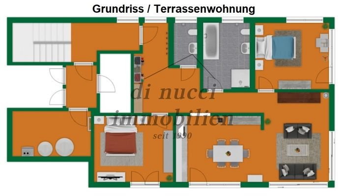 Terrassenwohnung