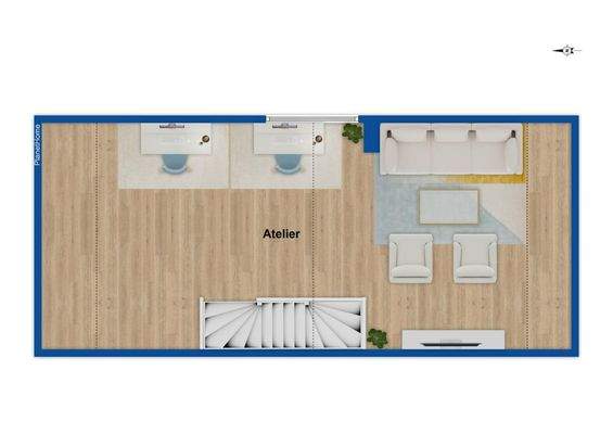 Grundriss Dachgeschoss