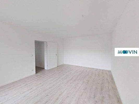 Ansicht III: Wohn- und Esszimmer