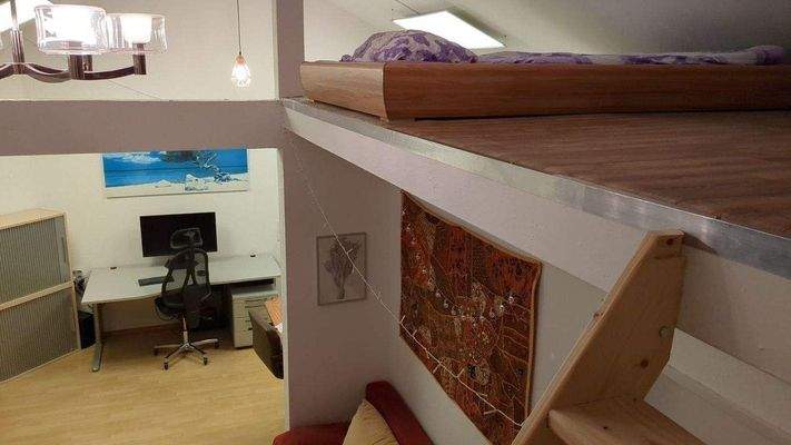 Abstell-/ Schlafbereich