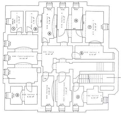 Grundriss Kellergeschoss