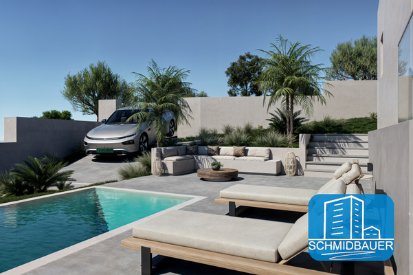 Kreta, Klima: Neues Projekt mit Swimmingpool und herrlichem Meerblick