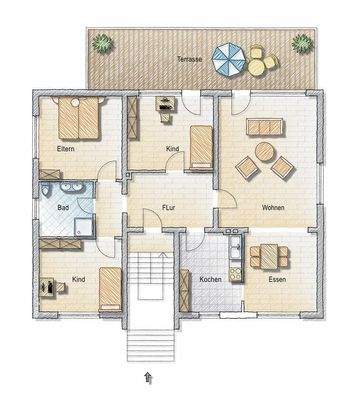 Grundriss Obergeschoss