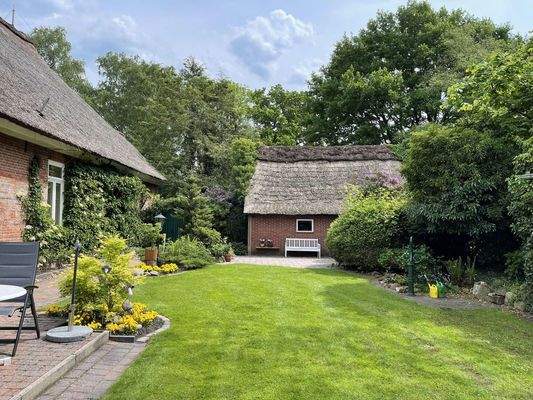 Innenhof mit Terrassen