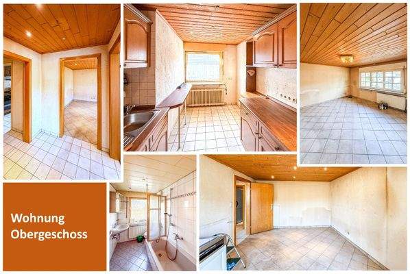 Collage Wohnung Obergeschoss