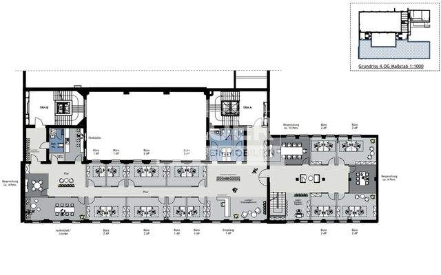 Grundrissbeispiel (4.OG)