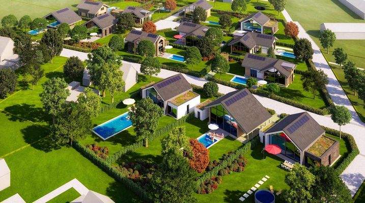 Visualisierung Baugebiet