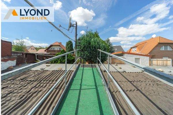 Zugang Garten oberhalb