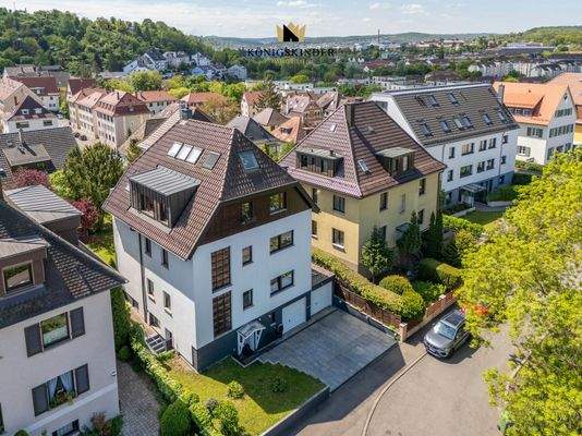 Der sehr schöner Blick von "oben" 