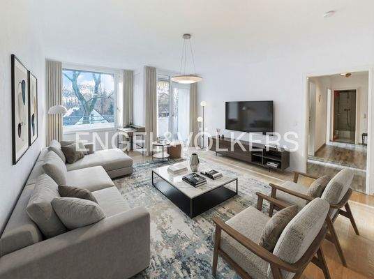 Virtuelles Homestaging Wohnzimmer