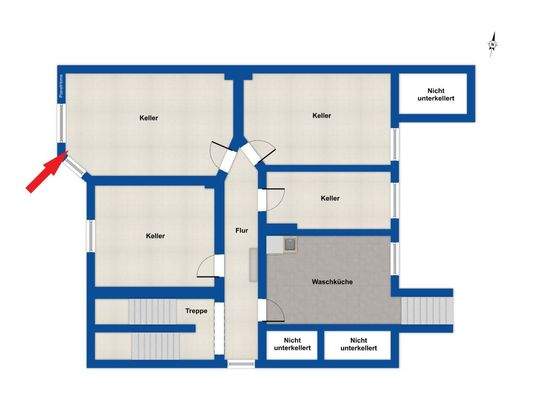 Grundriss Keller