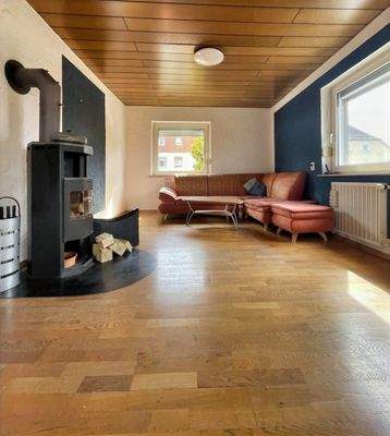 OG Wohnzimmer mit Schwedenofen