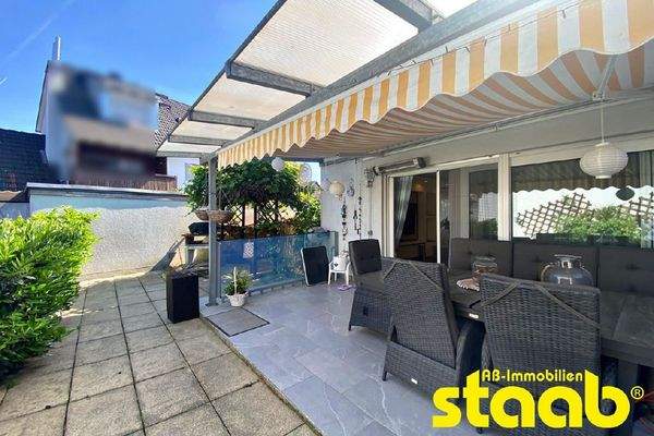 Blick auf die Terrasse