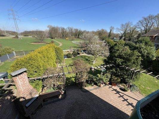 Obergeschoss Blick vom Balkon