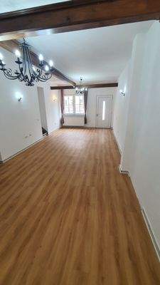 Blick vom Schlafzimmer zum Eingang