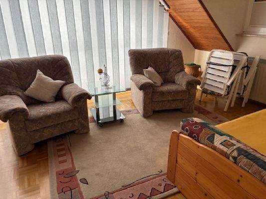 das Gästezimmer im OG