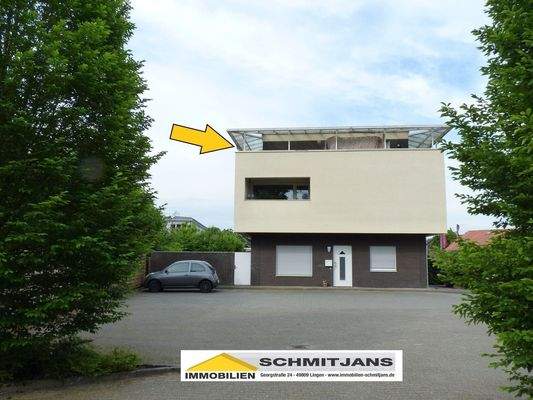 Ansicht vom Parkplatz aus