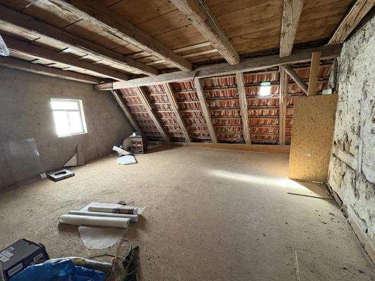 Dachgeschoss ausbaubar