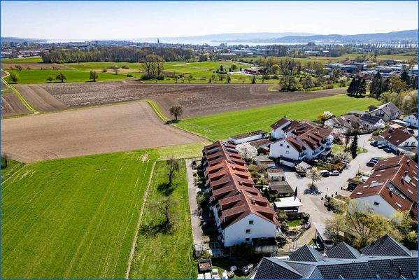 Luft Blick zum Bodensee