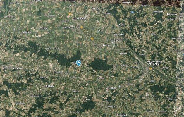 Umgebungskarte Quellenangabe: ©Bayerische Vermessungsverwaltung (2025) Datenquelle: Geoportal Bayern