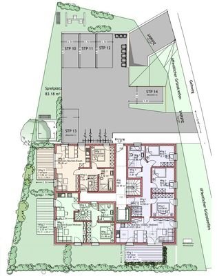 Freiflächenplan