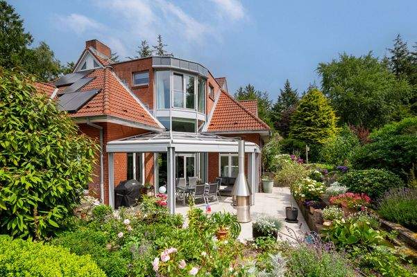 Süd-Westansicht des Hauses