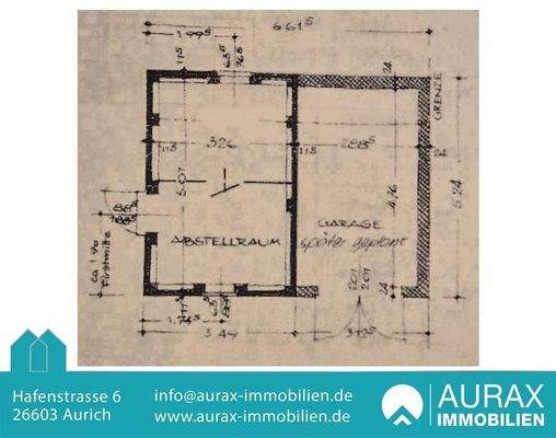 Grundriss Nebengebäude
