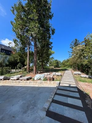 Terrasse und Garten