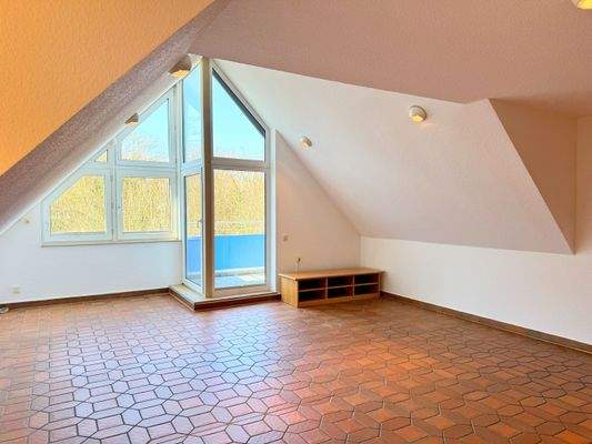 Blick zum Balkonausgang