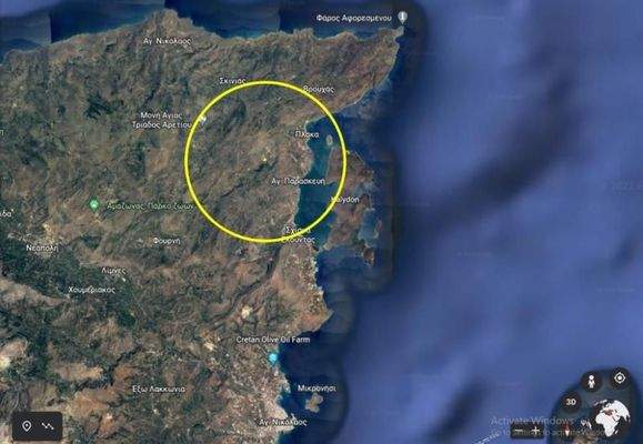 Kreta, Chavgas bei Plaka Elounda: 3 angrenzende Baugrundstücke zu verkaufen