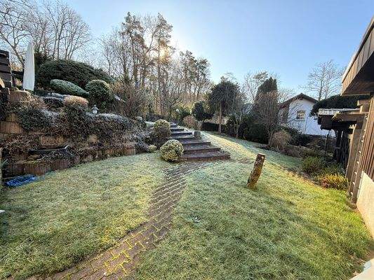 Rückseite und Garten