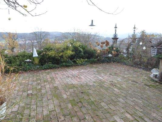 Terrasse der Wohnung 1