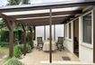 Terrasse mit Hauseingang