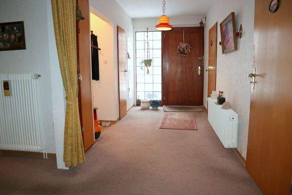 Großzügiger Eingangsbereich