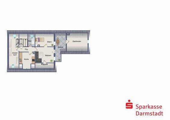 Grundriss Dachgeschoss