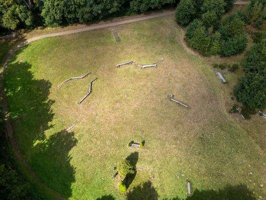 Ansicht Geländereitplatz 2