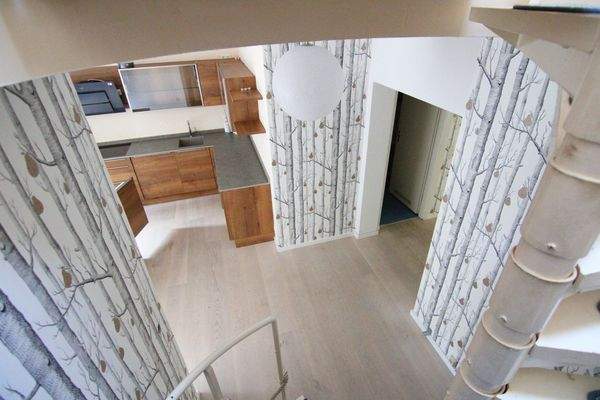 Blick zur unteren Etage