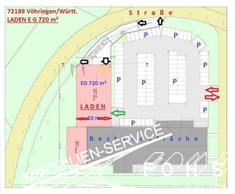 Vöhringen Lageplan E G 720 m² 