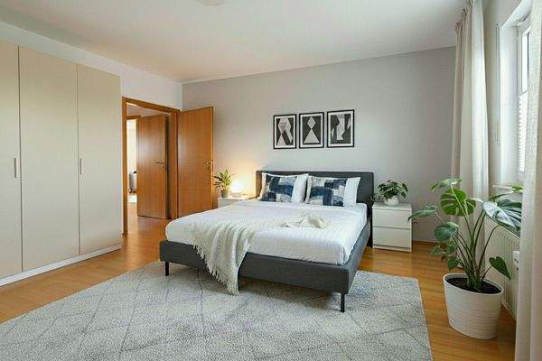 Schlafzimmer illustriert