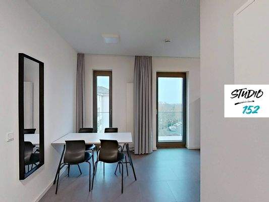 Ansicht V: Wohn- und Essbereich