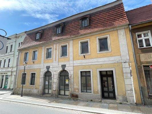 Seitensicht v Straße