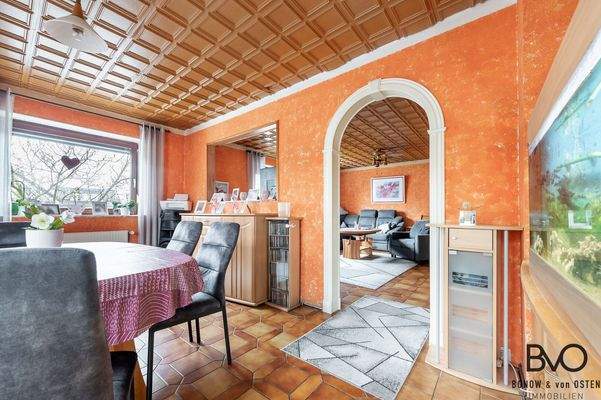 Übergang Ess- und Wohnbereich