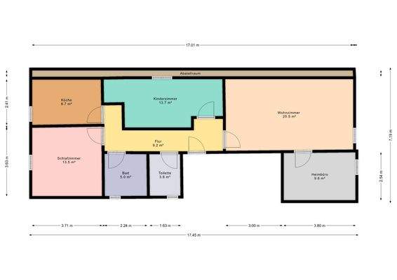 Grundrissplan Ottenbach