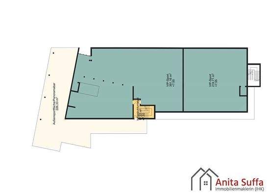 Konzept Grundriss Dachgeschoss
