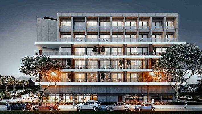 Flats in a Complex with a Pool Near the Metro in Çiğli İzmir