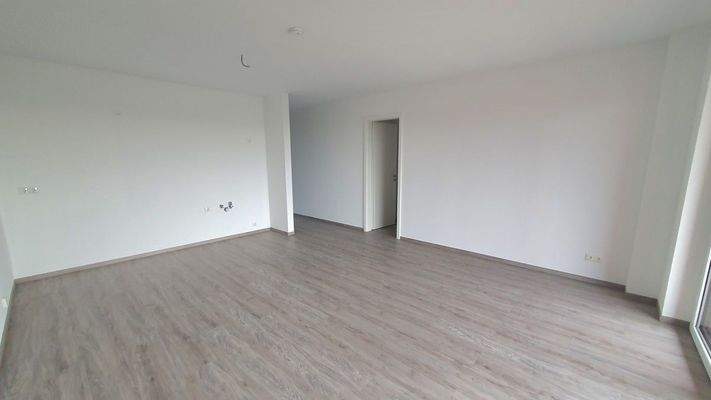 Wohnzimmer mit Küchenzeile