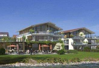 Visualisierung Immenstaad &quot;Schiff&quot; von Seeseite